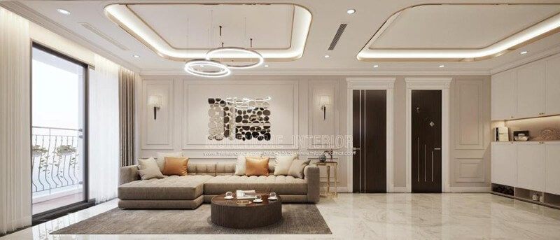 Tổng hợp 17 hình ảnh thiết kế phòng khách chung cư thời thượng 2022-2025